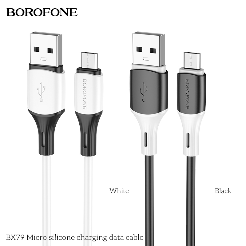 BOROFONE BX79 silicone USB-A to Micro-USB cable NZ 6